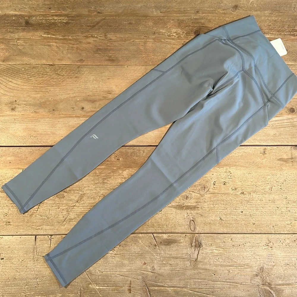NWT- Fabletics PureLuxe HW Pocket Full length Leggings- STORM CLOUD (27”) - Picture 2 of 10